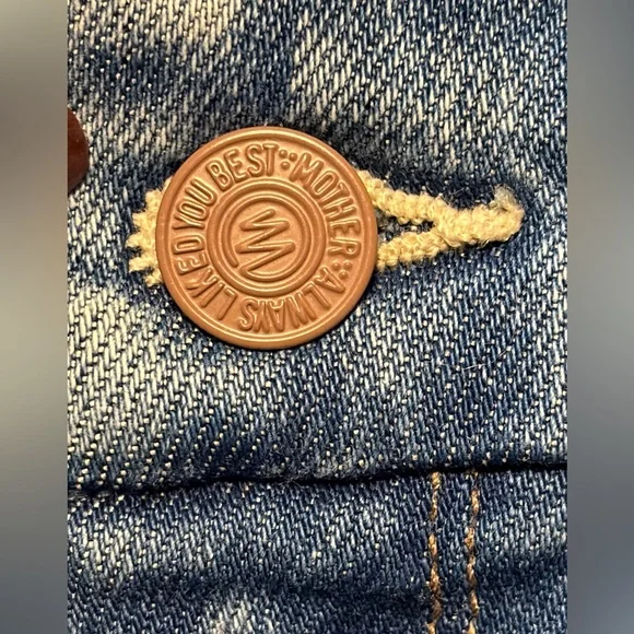 Mother The Roller Fray Work Hard Play Hard Size 14/16 - Picture 16 of 16